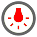 Optical ringer_red light icon